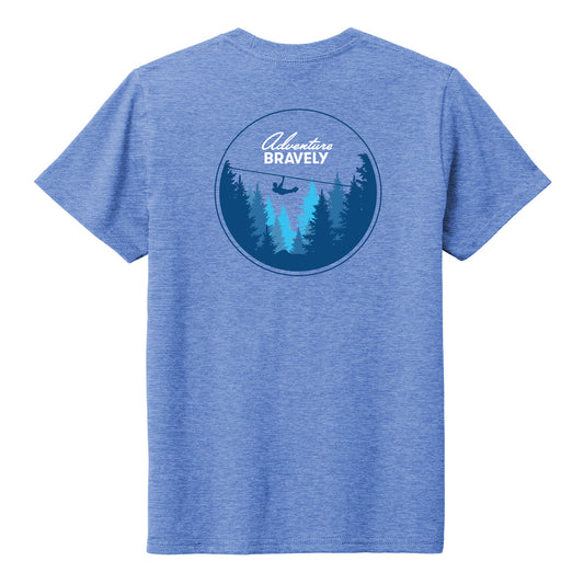 Blue Zipline T-Shirt