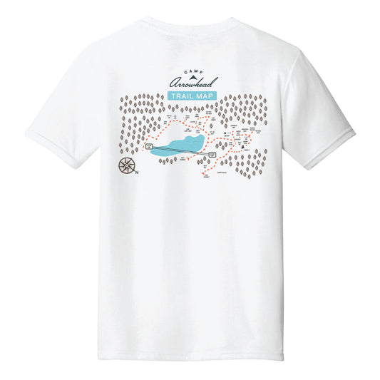 Camp Arrowhead Map T-Shirt